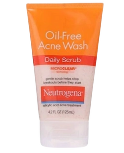 NEUTROGENA Oil-Free Acne Wash Daily Scrub